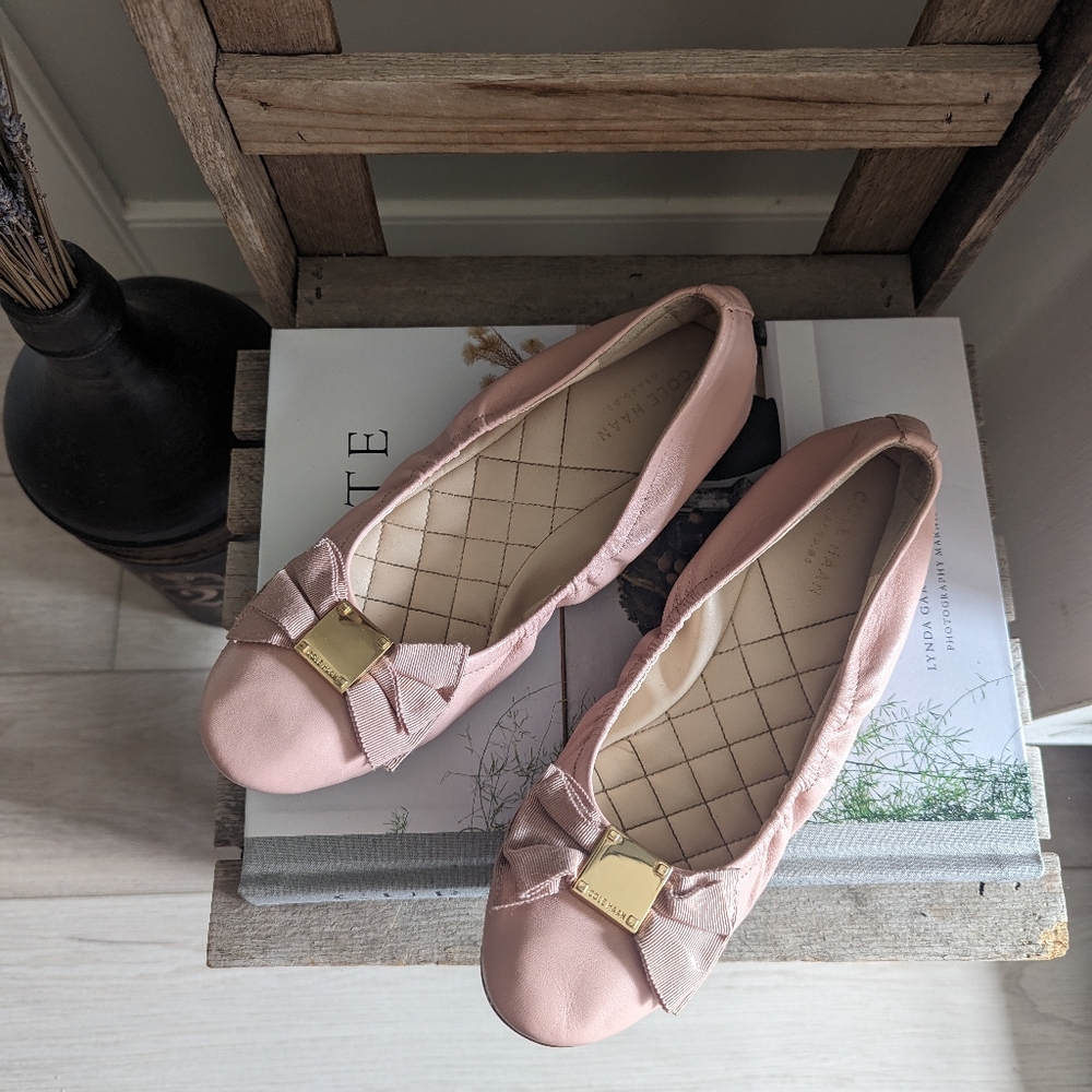 Leather Ballet Flats by Cole Haan
